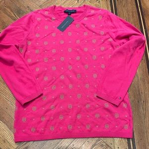 Hot Pink Tommy Hilfiger Sweater